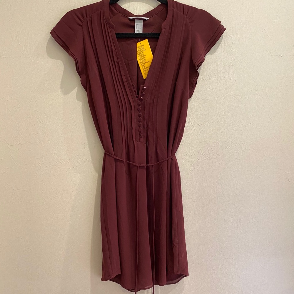 New with Tags! H&M Burgundy Professional Dress